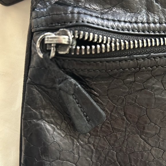 Very rare beautiful vintage cross body JEAN PAUL GAULTIER black leather - Picture 3 of 13